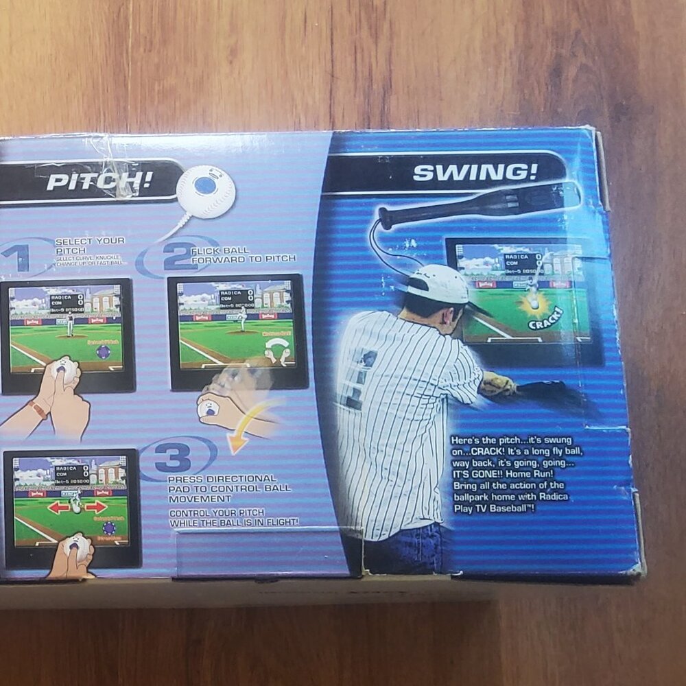 VINTAGE  PLUG N PLAY TV BASEBALL GAME BY RADICA - Picture 3 of 10